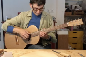 lutherie guitare en côtes d'armor réparation - construction - formation
